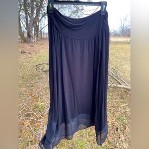 Long Black Skirt Apt. 9